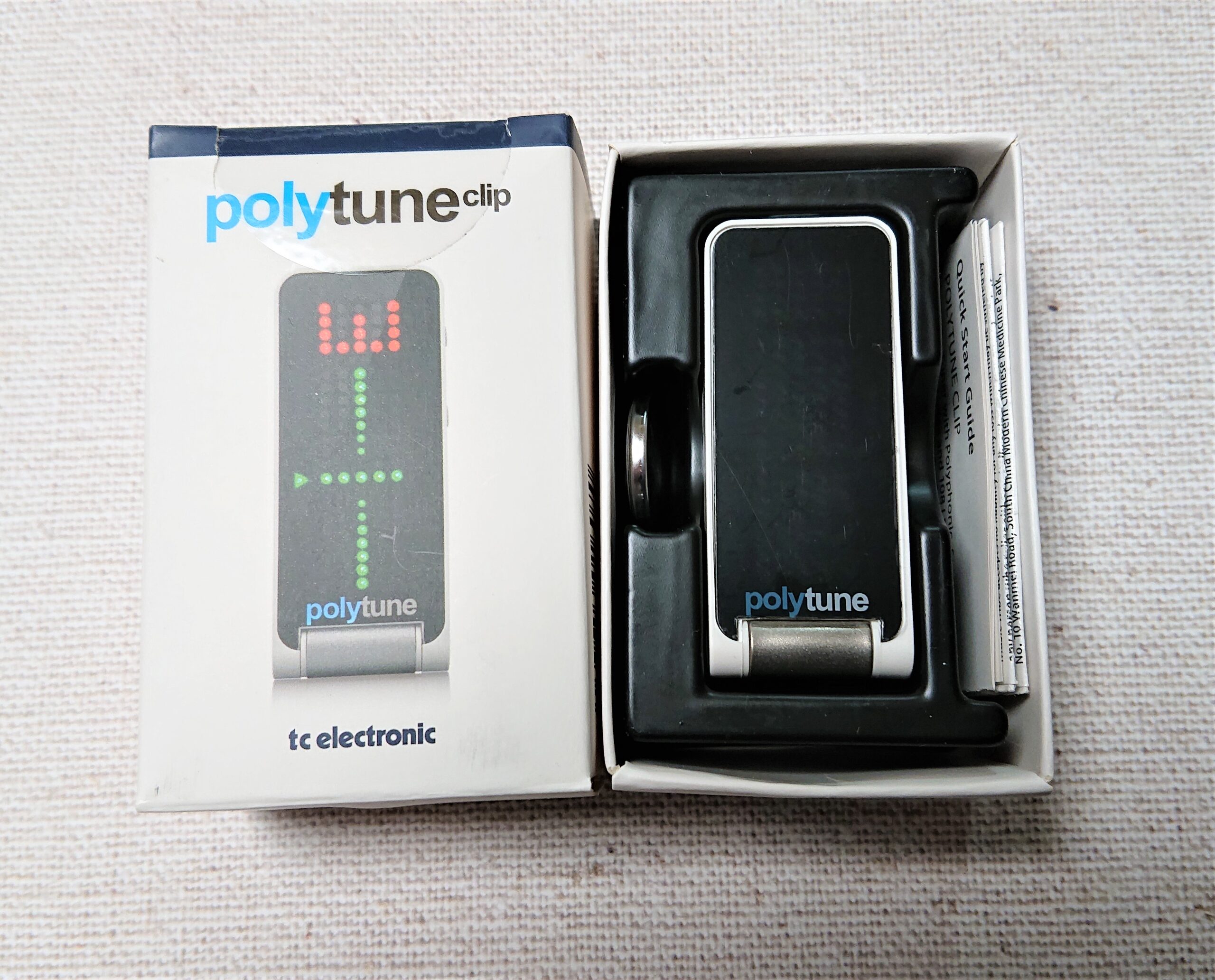 ポリチューンクリップ（POLYTUNE CLIP）の使い方と機能の解説