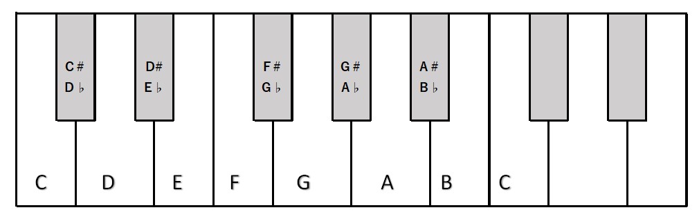 ギターコードの仕組み/音名の解説