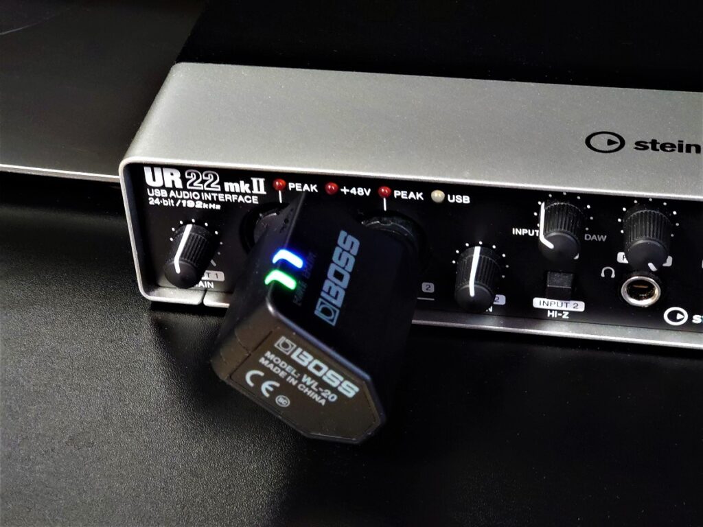 WL-20レビューと解説【BOSSギターワイヤレス】 | アコギもっちり独学