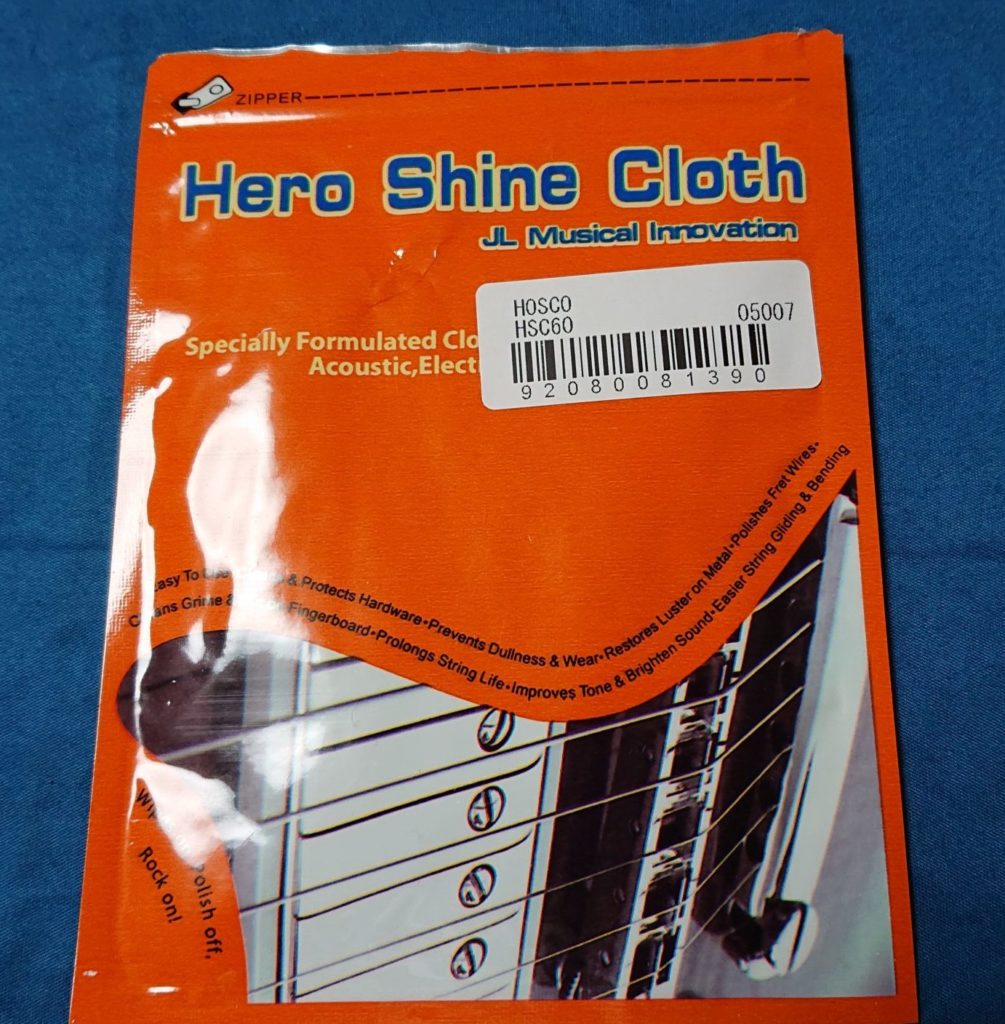 HOSCO (ホスコ)HSC-60 Hero Shine Cloth/フレット研磨クロス